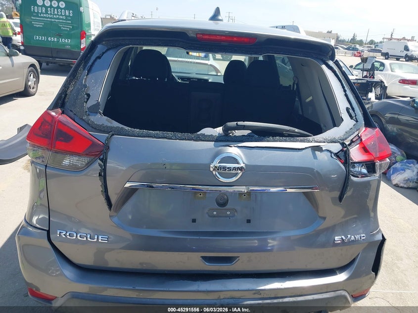 2018 Nissan Rogue VIN KNMAT2MV7JP540998 IAAI salvage auction — REAR END, Salvage Title, sold $2,150 on 2026-07-22 (photo 6)