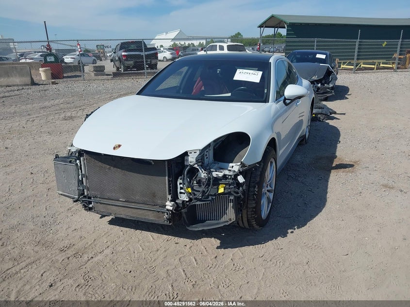 2018 Porsche Panamera VIN WP0AB2A75JL132662 IAAI salvage auction — FRONT END, Salvage Title, sold $15,100 on 2026-07-31 (photo 2)