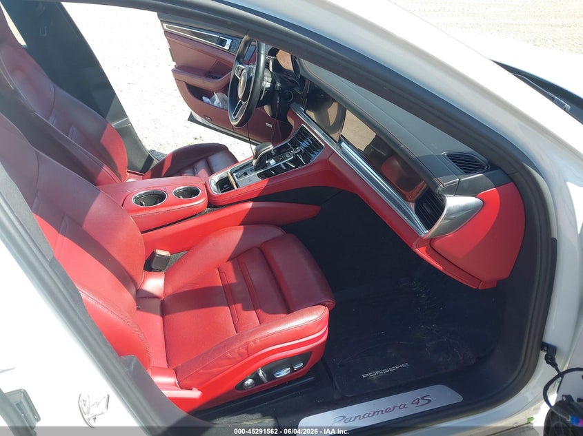 2018 Porsche Panamera VIN WP0AB2A75JL132662 IAAI salvage auction — FRONT END, Salvage Title, sold $15,100 on 2026-07-31 (photo 5)