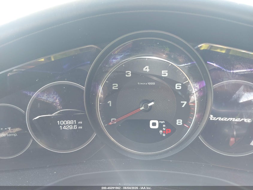 2018 Porsche Panamera VIN WP0AB2A75JL132662 IAAI salvage auction — FRONT END, Salvage Title, sold $15,100 on 2026-07-31 (photo 7)