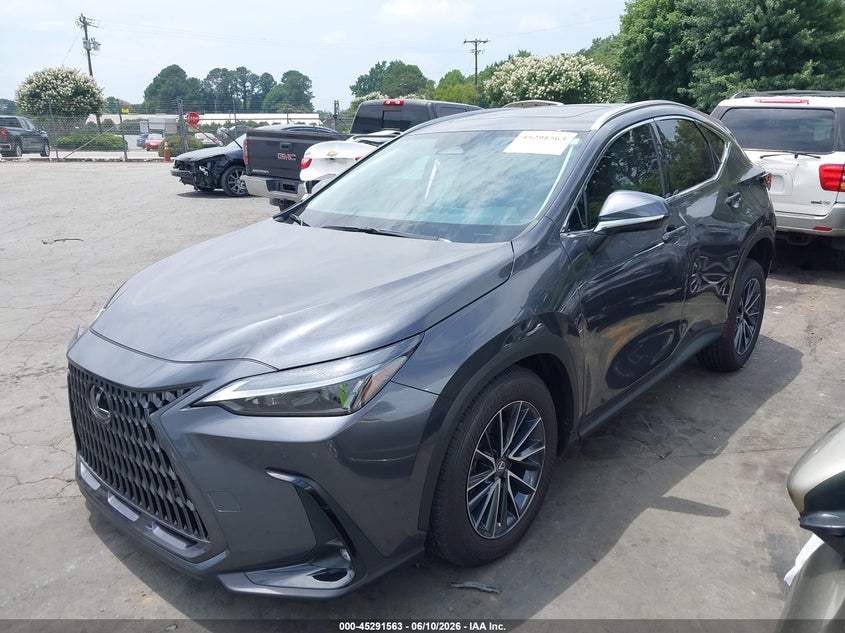 2025 Lexus Nx VIN 2T2GDCAZ9SC028580 IAAI salvage auction — RIGHT SIDE, Salvage (Idaho), sold $14,800 on 2026-07-09 (photo 2)