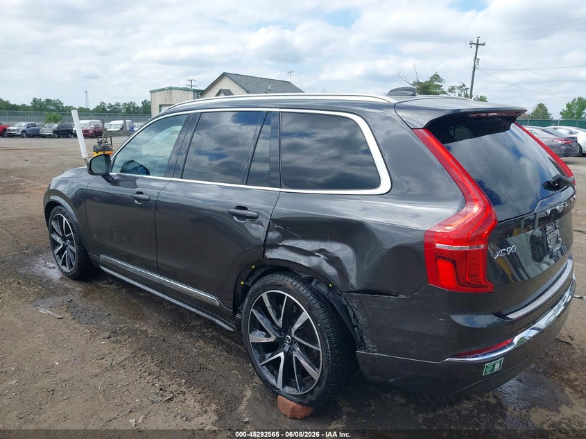 2024 Volvo Xc90 VIN YV4062PF4R1208391 IAAI salvage auction — LEFT REAR, Salvage Title, sold $27,050 on 2026-07-06 (photo 3)