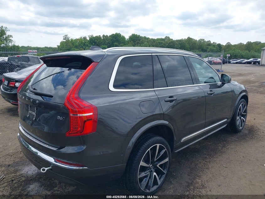2024 Volvo Xc90 VIN YV4062PF4R1208391 IAAI salvage auction — LEFT REAR, Salvage Title, sold $27,050 on 2026-07-06 (photo 4)