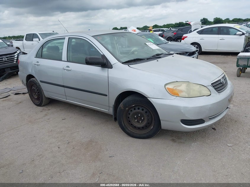 2006 Toyota Corolla VIN JTDBR32E060070583 IAAI salvage auction — SIDE, Salvage (Texas), sold $625 on 2026-07-07 (photo 1)