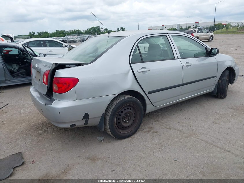 2006 Toyota Corolla VIN JTDBR32E060070583 IAAI salvage auction — SIDE, Salvage (Texas), sold $625 on 2026-07-07 (photo 4)