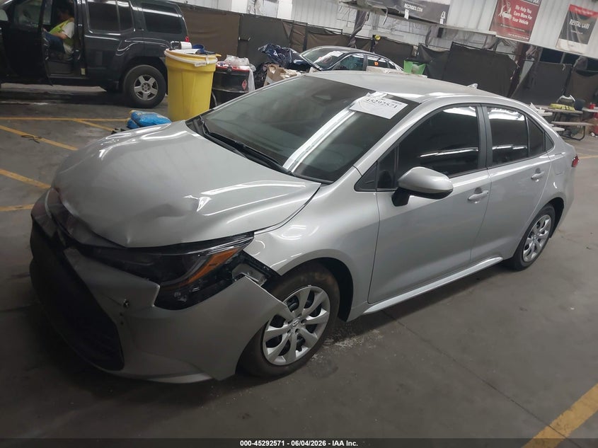 2026 Toyota Corolla VIN 5YFB4MDEXTP421700 IAAI salvage auction — FRONT END, Salvage Title, sold $8,750 on 2026-07-28 (photo 2)