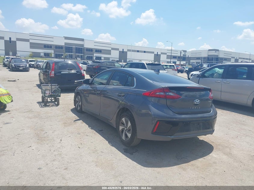 2017 Hyundai Ioniq VIN KMHC75LC1HU037232 IAAI salvage auction — RIGHT SIDE, Salvage (Texas), sold $825 on 2026-07-28 (photo 3)
