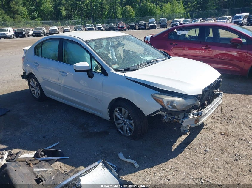2015 Subaru Impreza VIN JF1GJAC61FH017245 IAAI salvage auction — FRONT & REAR, Salvage (Massachusetts), sold $425 on 2026-07-31 (photo 1)