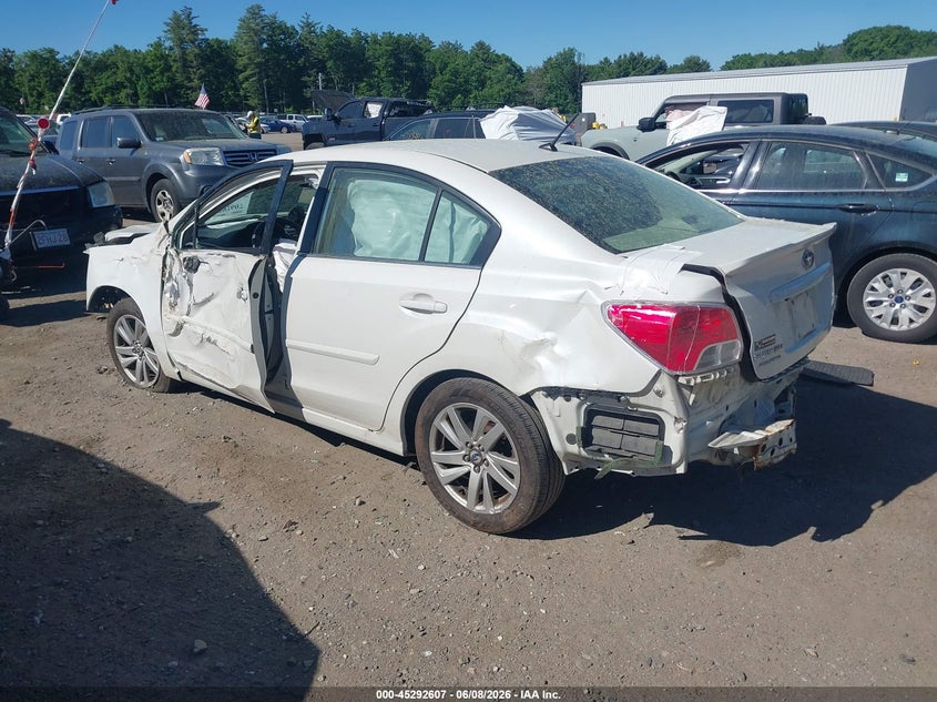 2015 Subaru Impreza VIN JF1GJAC61FH017245 IAAI salvage auction — FRONT & REAR, Salvage (Massachusetts), sold $425 on 2026-07-31 (photo 3)