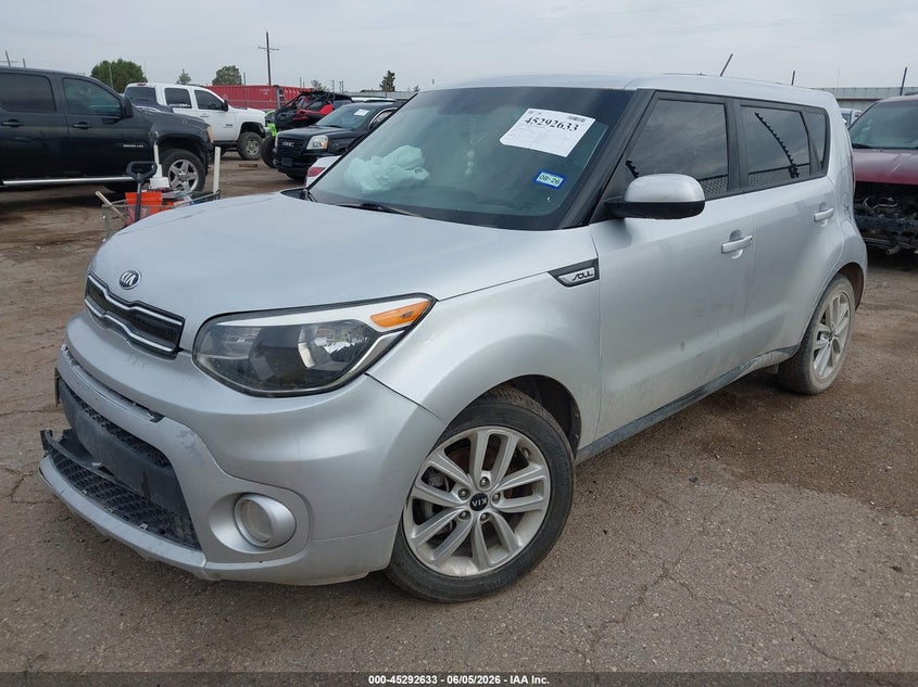2019 Kia Soul VIN KNDJP3A57K7662437 IAAI salvage auction — FRONT END, Salvage Title, sold $1,500 on 2026-07-14 (photo 2)