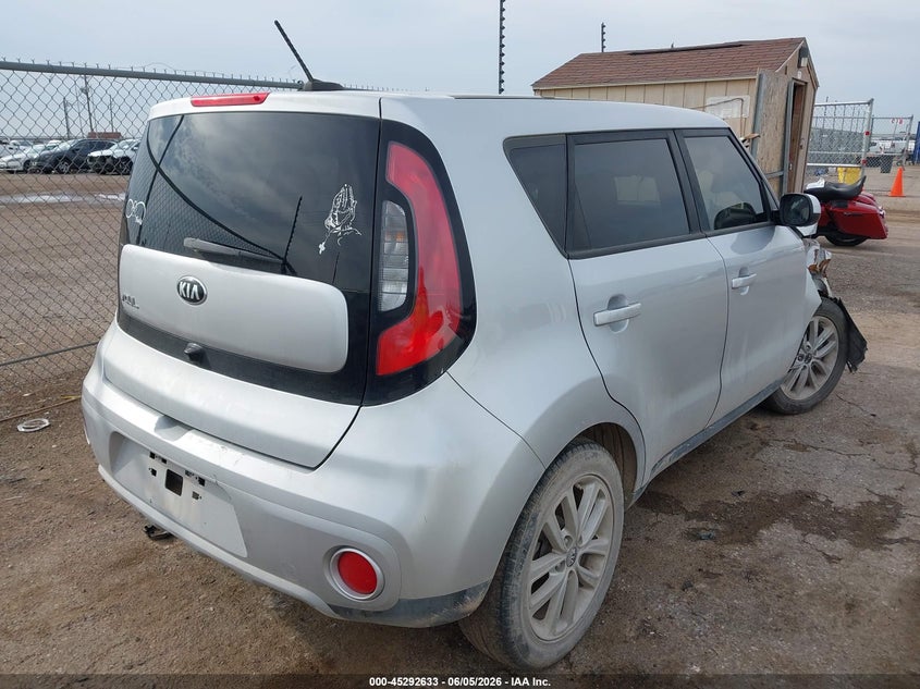 2019 Kia Soul VIN KNDJP3A57K7662437 IAAI salvage auction — FRONT END, Salvage Title, sold $1,500 on 2026-07-14 (photo 4)