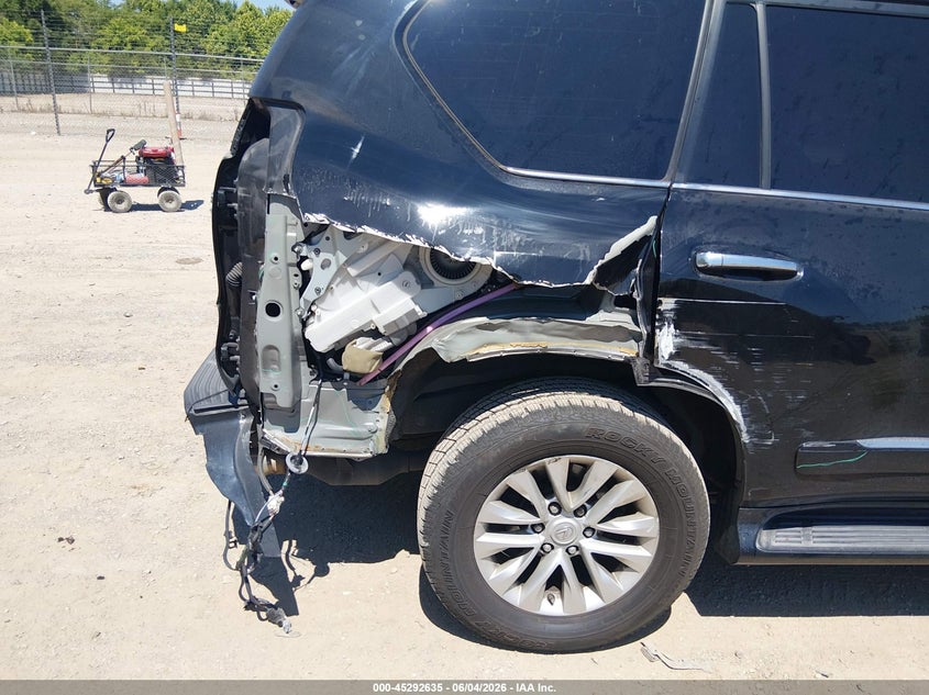 2017 Lexus Gx VIN JTJBM7FX8H5151559 IAAI salvage auction — SIDE, Salvage Title, sold $14,700 on 2026-07-22 (photo 3)