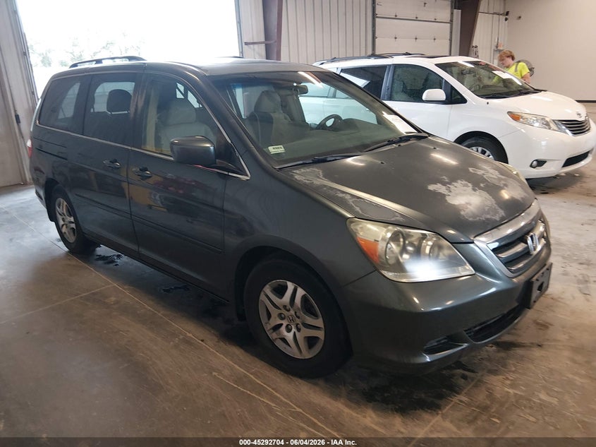 2006 Honda Odyssey VIN 5FNRL38776B446805 IAAI salvage auction — LEFT & RIGHT, Salvage (Nebraska), sold $750 on 2026-07-24 (photo 1)