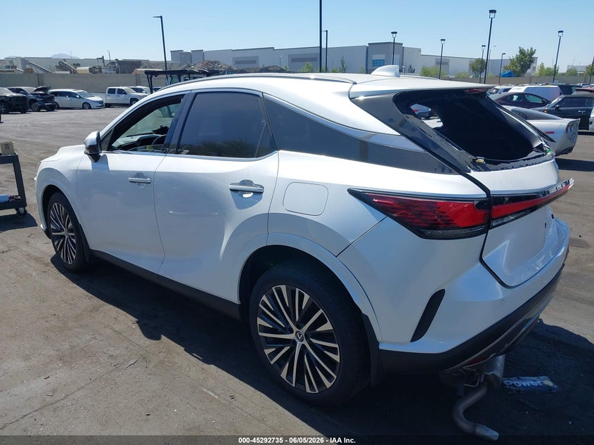 2023 Lexus Rx VIN 2T2BAMBA9PC015837 IAAI salvage auction — REAR END, Salvage Title, sold $11,100 on 2026-07-24 (photo 3)