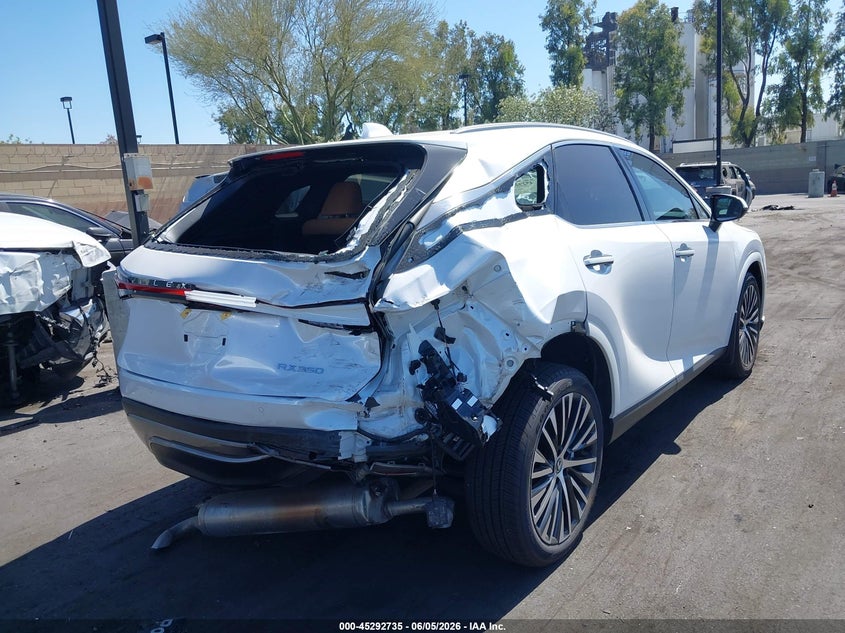2023 Lexus Rx VIN 2T2BAMBA9PC015837 IAAI salvage auction — REAR END, Salvage Title, sold $11,100 on 2026-07-24 (photo 6)