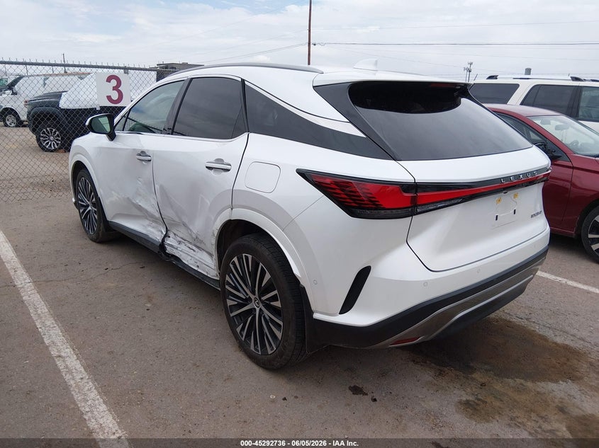 2024 Lexus Rx VIN 2T2BAMBA4RC037179 IAAI salvage auction — SIDE, Salvage (New Mexico), sold $25,000 on 2026-07-31 (photo 3)