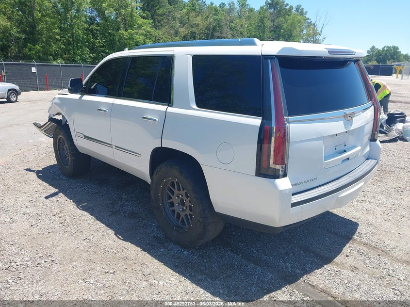 2016 Cadillac Escalade VIN 1GYS4DKJXGR425977 IAAI salvage auction — FRONT END, Salvage Title, sold $4,300 on 2026-07-09 (photo 3)