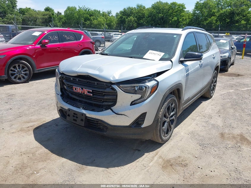 2021 Gmc Terrain VIN 3GKALVEV0ML398661 IAAI salvage auction — FRONT END, Salvage Title, sold $5,675 on 2026-07-27 (photo 2)