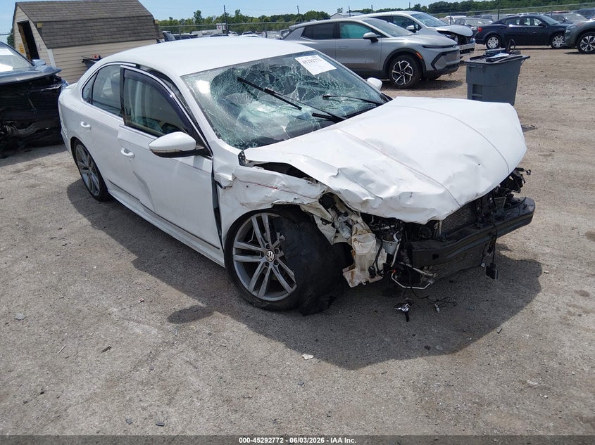 2017 Volkswagen Passat VIN 1VWDT7A34HC017935 IAAI salvage auction — FRONT END, Salvage Title, sold $25 on 2026-07-22 (photo 1)