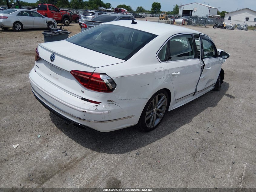 2017 Volkswagen Passat VIN 1VWDT7A34HC017935 IAAI salvage auction — FRONT END, Salvage Title, sold $25 on 2026-07-22 (photo 4)
