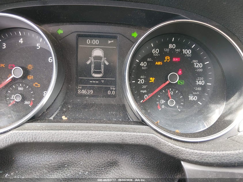 2017 Volkswagen Passat VIN 1VWDT7A34HC017935 IAAI salvage auction — FRONT END, Salvage Title, sold $25 on 2026-07-22 (photo 7)