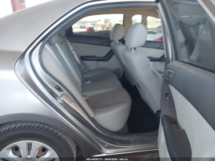 2012 Kia Forte VIN KNAFU4A22C5507329 IAAI salvage auction — LEFT SIDE, Salvage Title, sold $1,050 on 2026-07-07 (photo 8)