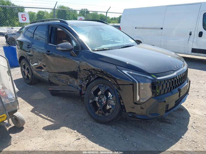 2026 Kia Sportage VIN KNDPVDDG1T7383862 IAAI salvage auction — RIGHT SIDE, Mv-907A (New York), sold $14,600 on 2026-07-30 (photo 1)
