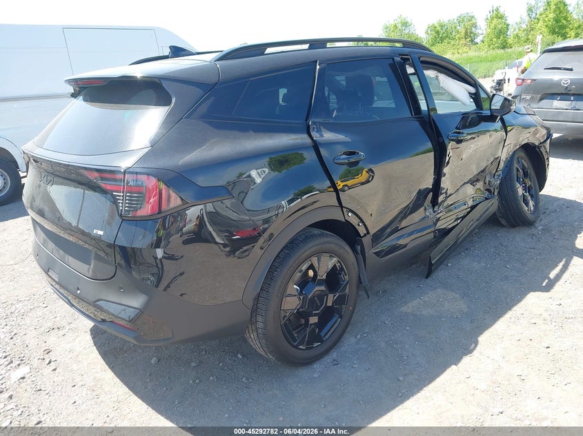 2026 Kia Sportage VIN KNDPVDDG1T7383862 IAAI salvage auction — RIGHT SIDE, Mv-907A (New York), sold $14,600 on 2026-07-30 (photo 4)