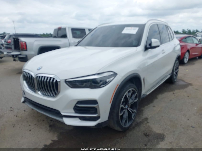 2022 BMW X5 VIN 5UXCR4C02N9N06971 IAAI salvage auction — FRONT END, Salvage Title, sold $15,400 on 2026-07-14 (photo 2)