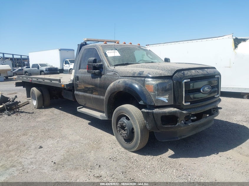2014 Ford F-550 chassis VIN 1FDUF5GY9EEB37548 — IAAI salvage auction photo