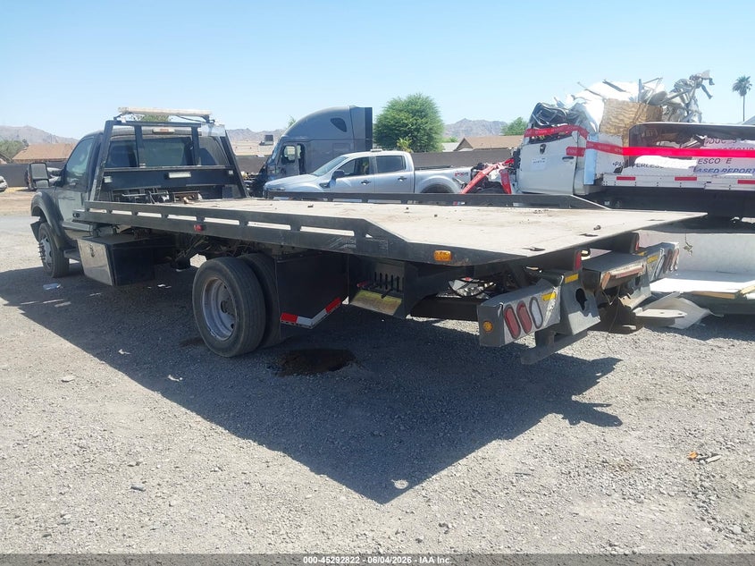 2014 Ford F-550 chassis VIN 1FDUF5GY9EEB37548 IAAI salvage auction — NORMAL WEAR, Clear (Arizona), sold $25 on 2026-07-28 (photo 3)