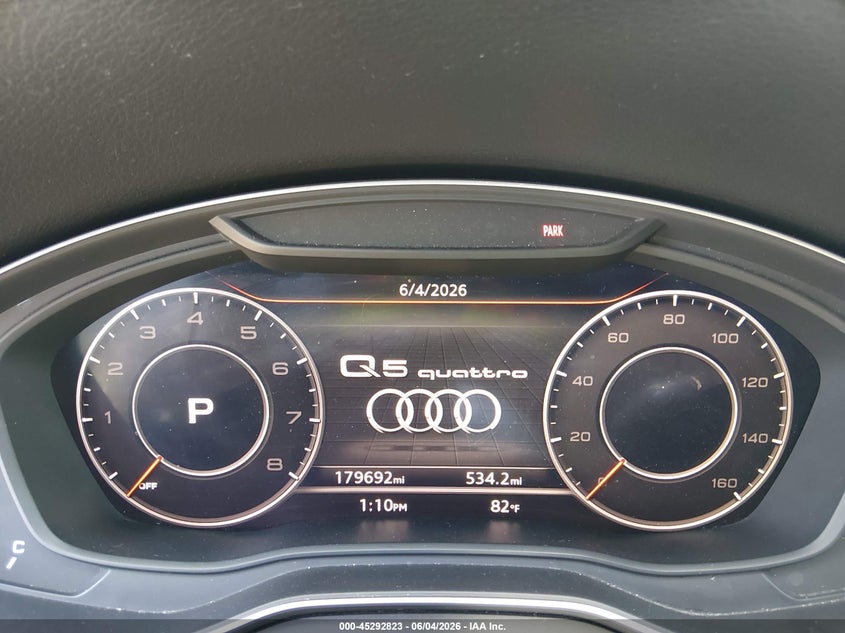 2018 Audi Q5 VIN WA1BNAFY5J2113150 IAAI salvage auction — LEFT REAR, Salvage (California), sold $4,050 on 2026-07-29 (photo 7)
