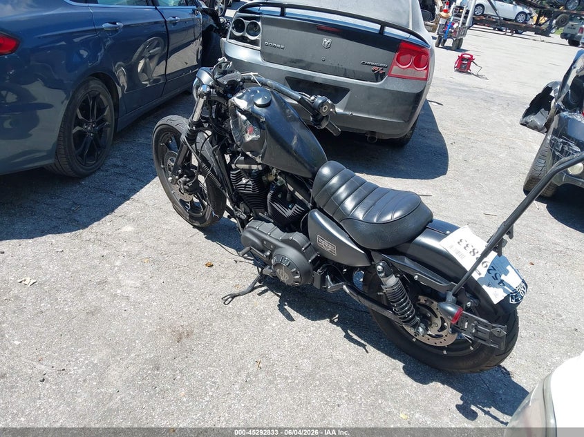 2021 Harley-davidson Iron VIN 1HD4LE216MB418826 IAAI salvage auction — FRONT & REAR, Salvage (Kentucky), sold $775 on 2026-10-06 (photo 3)