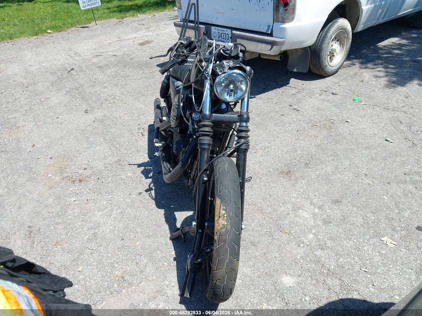 2021 Harley-davidson Iron VIN 1HD4LE216MB418826 IAAI salvage auction — FRONT & REAR, Salvage (Kentucky), sold $775 on 2026-10-06 (photo 5)