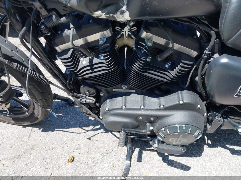 2021 Harley-davidson Iron VIN 1HD4LE216MB418826 IAAI salvage auction — FRONT & REAR, Salvage (Kentucky), sold $775 on 2026-10-06 (photo 9)