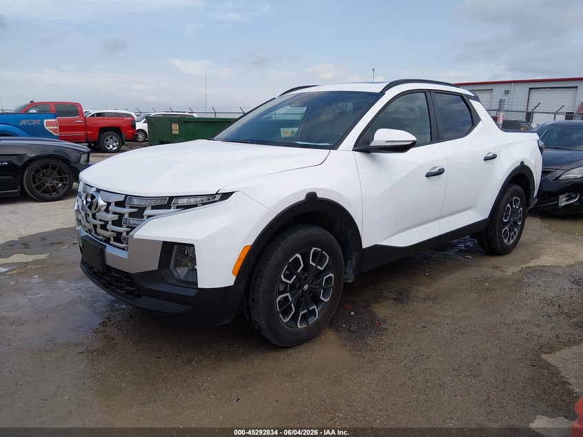 2024 Hyundai Santa cruz VIN 5NTJC4DE8RH117366 IAAI salvage auction — HAIL, Salvage Title, sold $10,000 on 2026-07-10 (photo 2)