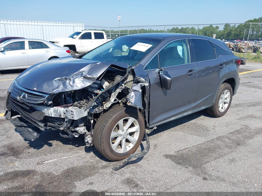 2016 Lexus Rx VIN 2T2ZZMCA6GC001187 IAAI salvage auction — LEFT FRONT, Salvage (South Carolina), sold $7,375 on 2026-07-29 (photo 2)