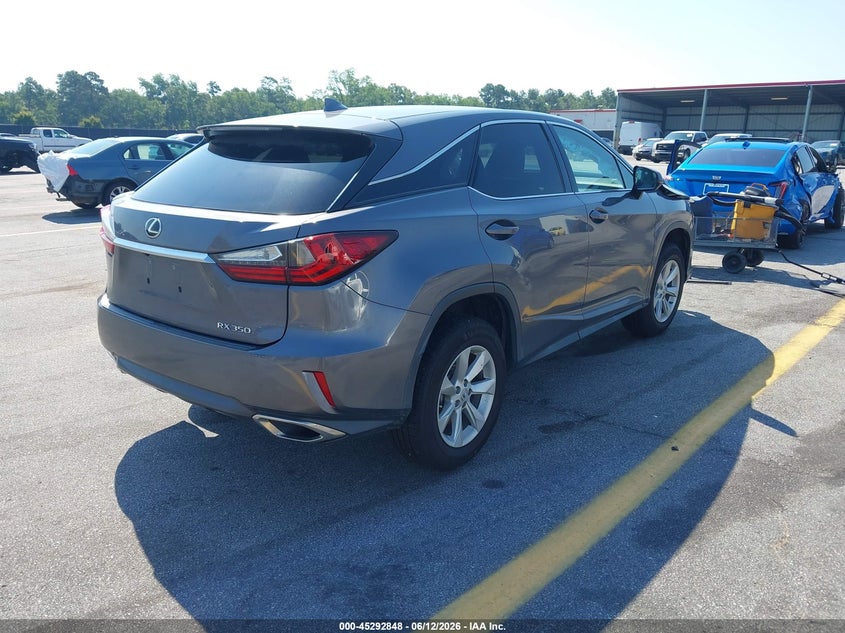 2016 Lexus Rx VIN 2T2ZZMCA6GC001187 IAAI salvage auction — LEFT FRONT, Salvage (South Carolina), sold $7,375 on 2026-07-29 (photo 4)