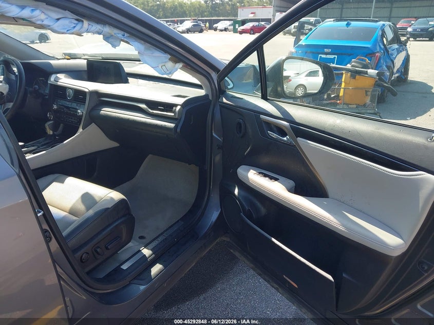 2016 Lexus Rx VIN 2T2ZZMCA6GC001187 IAAI salvage auction — LEFT FRONT, Salvage (South Carolina), sold $7,375 on 2026-07-29 (photo 5)
