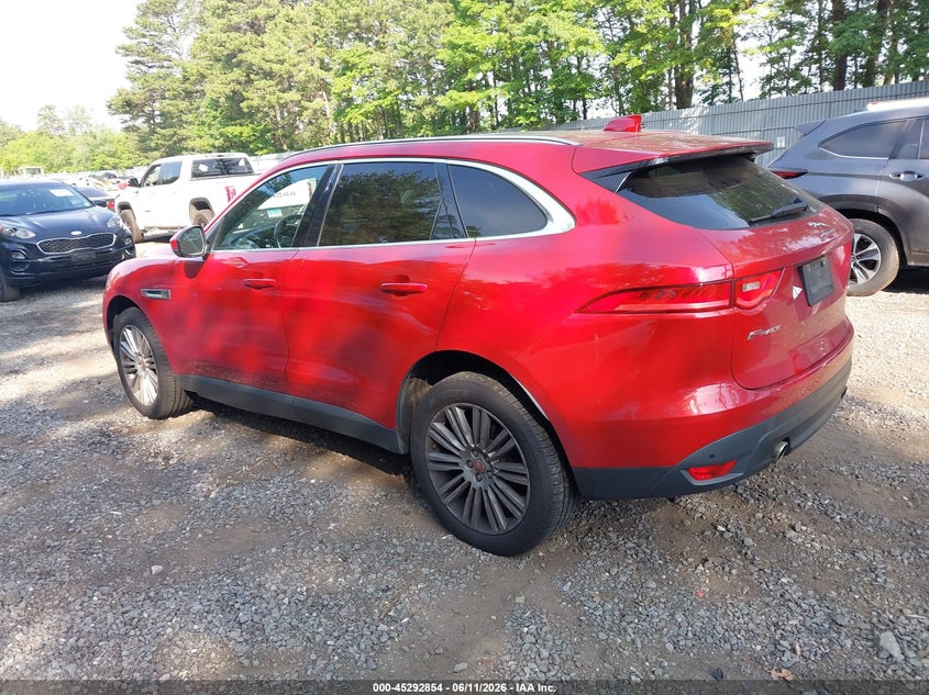 2019 Jaguar F-pace VIN SADCN2GX6KA395381 IAAI salvage auction — REAR END, Salvage (Idaho), sold $3,550 on 2026-07-22 (photo 3)