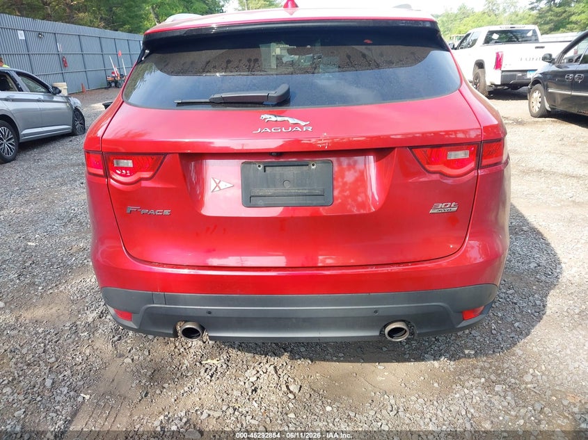 2019 Jaguar F-pace VIN SADCN2GX6KA395381 IAAI salvage auction — REAR END, Salvage (Idaho), sold $3,550 on 2026-07-22 (photo 6)