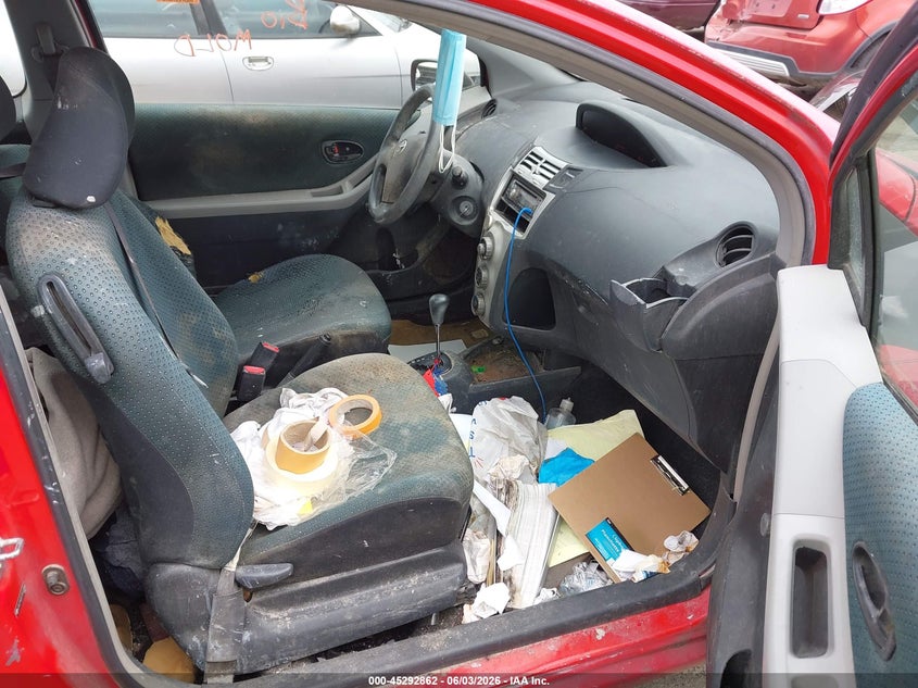 2007 Toyota Yaris VIN JTDJT923175102380 IAAI salvage auction — LEFT FRONT, Rebuilt-Non-Public (Washington), sold $425 on 2026-07-08 (photo 5)
