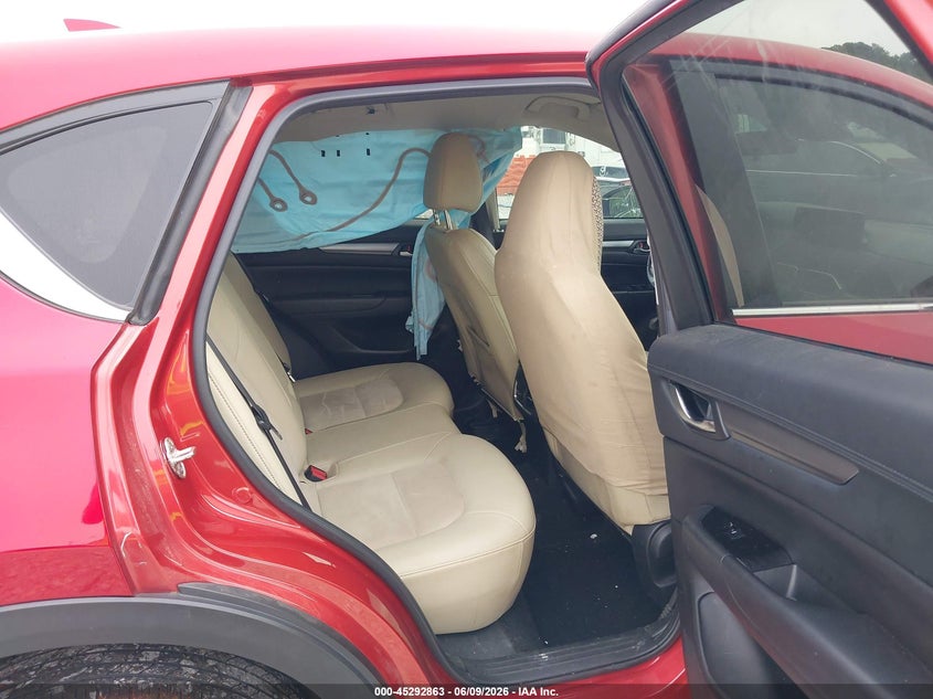 2021 Mazda Cx-5 VIN JM3KFACM8M0355457 IAAI salvage auction — LEFT SIDE, Salvage Title, sold $4,000 on 2026-07-21 (photo 8)