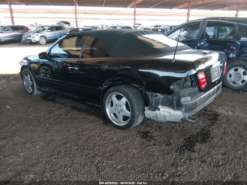 2003 Mercedes-benz Clk-klasse VIN WDBLK65G23T144375 IAAI salvage auction — LEFT REAR, Salvage (Arizona), sold $575 on 2026-07-14 (photo 3)