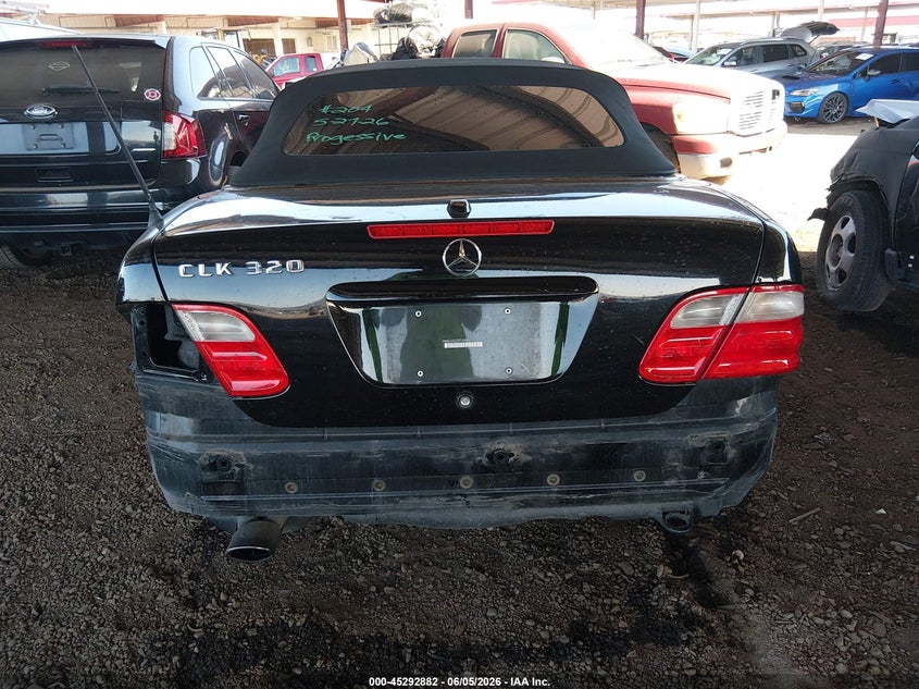2003 Mercedes-benz Clk-klasse VIN WDBLK65G23T144375 IAAI salvage auction — LEFT REAR, Salvage (Arizona), sold $575 on 2026-07-14 (photo 6)