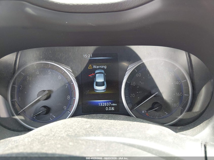 2017 Infiniti Q50 VIN JN1FV7ARXHM872212 IAAI salvage auction — NORMAL WEAR, Original (Texas), sold $2,025 on 2026-07-13 (photo 7)