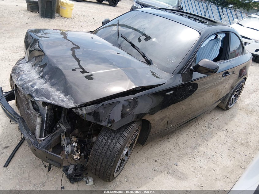 2011 BMW 1 series VIN WBAUC9C54BVM10257 IAAI salvage auction — FRONT END, Salvage (Illinois), sold $925 on 2026-07-14 (photo 2)