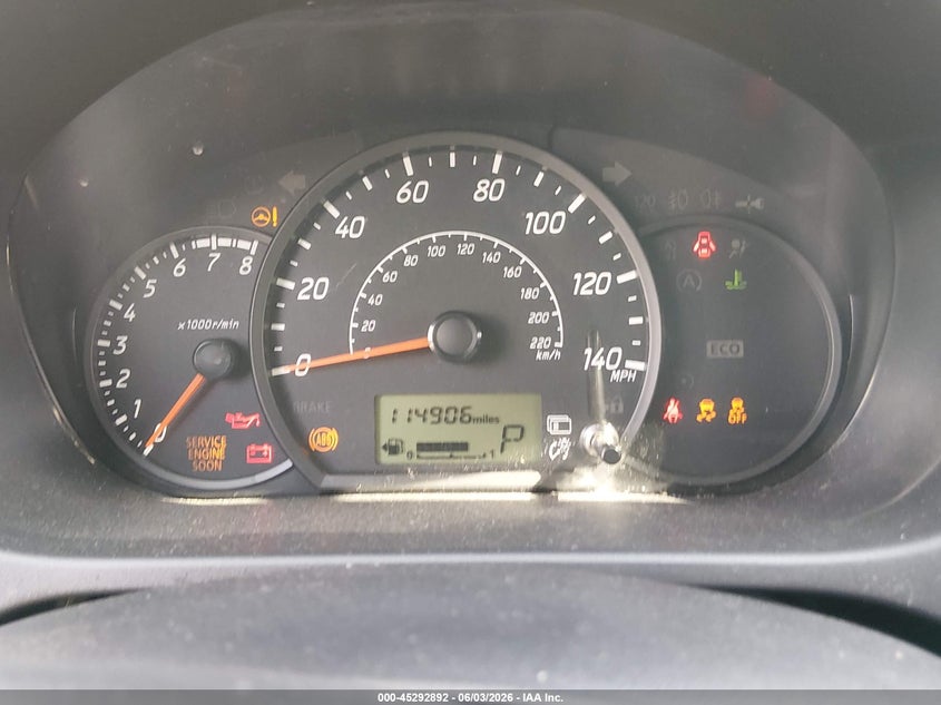 2015 Mitsubishi Mirage VIN ML32A3HJ2FH052053 IAAI salvage auction — NORMAL WEAR, Original (Texas), sold $500 on 2026-07-06 (photo 7)