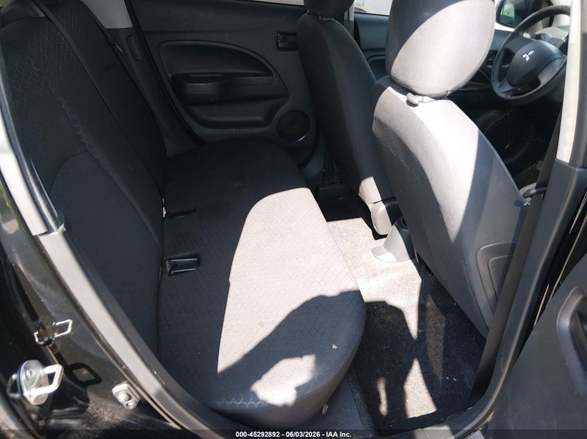 2015 Mitsubishi Mirage VIN ML32A3HJ2FH052053 IAAI salvage auction — NORMAL WEAR, Original (Texas), sold $500 on 2026-07-06 (photo 8)