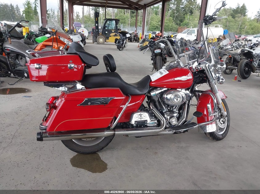 2009 Harley-davidson Road king VIN 1HD1FW4139Y643884 IAAI salvage auction — FRONT END, Bill Of Sale (Washington), sold $2,700 on 2026-07-08 (photo 4)
